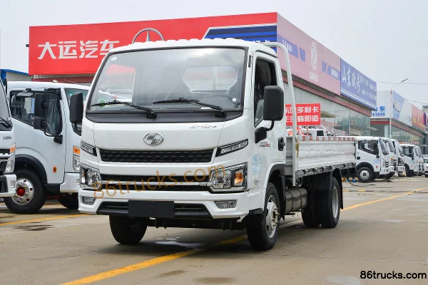 Yuejin Fuxing S100 1.6L 123 hp 4X2(6 wheels) gasoline 4.2m single-row flatbed light truck (China VI) Exterior (3) | 86Trucks