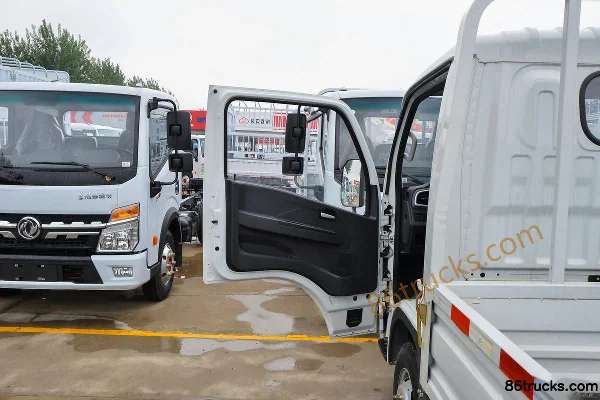 Yuejin Fuxing S100 1.6L 123 hp 4X2(6 wheels) gasoline 4.2m single-row flatbed light truck (China VI) Cab (1) | 86Trucks