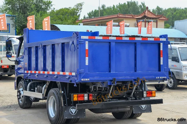 Foton King Kong S1 PLUS 150 hp 4X2(6 wheels) 3.3 m dump truck (WLY 5-speed) Body (3) | 86Trucks