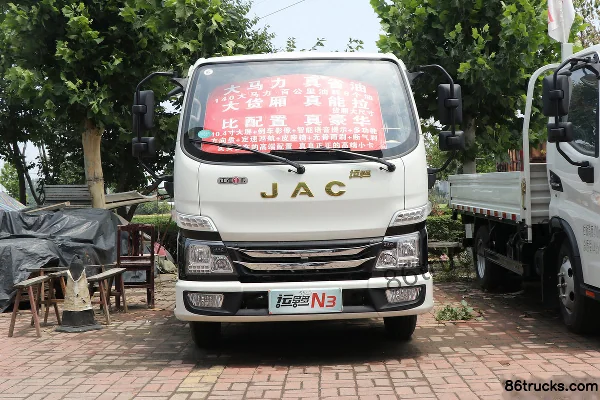 JAC Yunduoduo N3 Luxe 140 ch 4X2(6 roues) 3,47 m cabine avancée plateau camion léger Extérieur (2) | 86Trucks