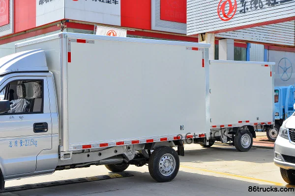 Dongfeng C31S 1.6L 122hp 4X2(6 wheels) Gasoline 2.91m Single Row Van Mini Truck Body (2) | 86Trucks