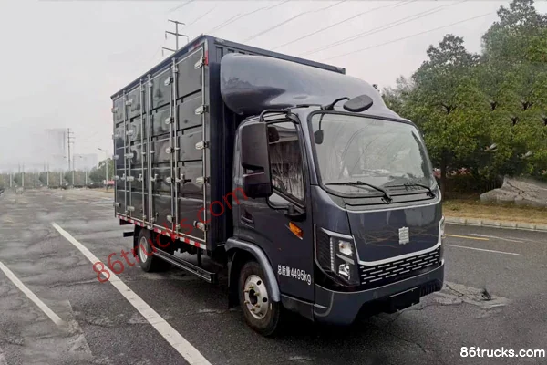 CRRC Electric 4.5T 4.2m Single Row Pure Electric Box Light Truck 100kWh 4X2(6 wheels) Exterior
