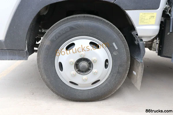 Sinotruk HOWO Xiaojiang 140 ch 4X2(6 roues) 3,95 m AMT automatique petit camion plateau à cabine simple (China VI) Châssis (3) | 86Trucks