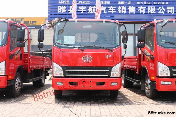 FAW Jiefang Tiger VN 140 ch 4X2(6 roues) 3,82 m plateau demi-cabine camion léger (Fast Gear 8 vitesses) Extérieur (2) | 86Trucks