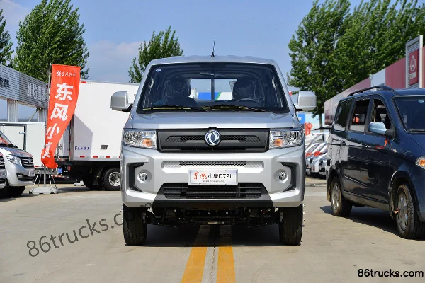 Dongfeng D72L 2015 LV0 1.6L 122 hp 4X2(6 wheels) gasoline 2.98m double-row flatbed micro truck Exterior (2) | 86Trucks