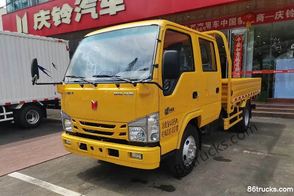 Qingling Lingka version composite 150 ch 4X2(6 roues) 3,79 m cabine avancée camion léger à ridelles Extérieur (3) | 86Trucks