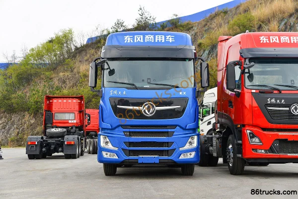 Dongfeng Commercial Vehicle Tianlong Flagship KX King Edition 630 hp 6X4(10 wheels) tractor truck (hydraulic retarder) Exterior (2) | 86Truc
