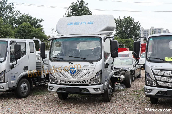 Auman Zhilan ES Starry Sky 4.5T 4.17m Single Row Pure Electric Cage Light Truck 100.46kWh 4X2(6 wheels) Exterior (3) | 86Trucks