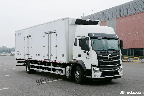 Beijing Trucks Fendou 350 ch 4X2(6 roues) 9,7 m camion frigorifique AMT automatique Extérieur