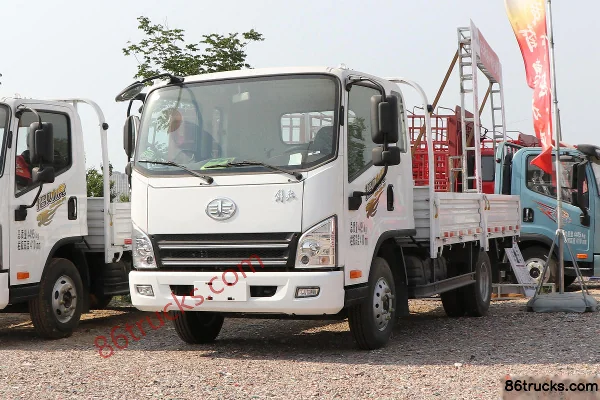 FAW Jiefang Hu VN Zhaocai Hu 137 ch 4X2(6 roues) 4,2 m cabine simple plateau (China VI) Extérieur (2) | 86Trucks