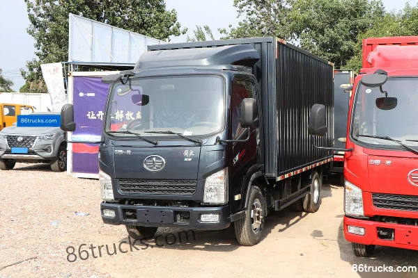 FAW Hongta FAW Jiefang Gongshi 130 ch 4X2(6 roues) fourgon léger 4,2 m cabine simple Extérieur (3) | 86Trucks