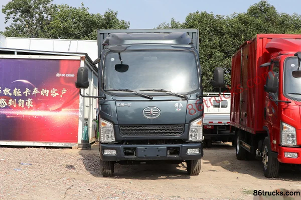 FAW Hongta FAW Jiefang Gongshi 130 ch 4X2(6 roues) fourgon léger 4,2 m cabine simple Extérieur (2) | 86Trucks