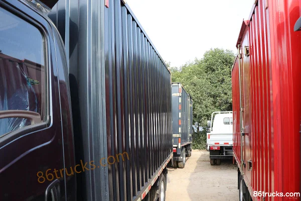 FAW Hongta FAW Jiefang Gongshi 130 ch 4X2(6 roues) fourgon léger 4,2 m cabine simple Carrosserie (1) | 86Trucks