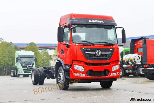 Dongfeng Tianjin KR 2026 Edition 6.2L Diesel 320 hp 4X2(6 wheels) Fast Gear 8-Speed 6.8m Stake Truck Exterior