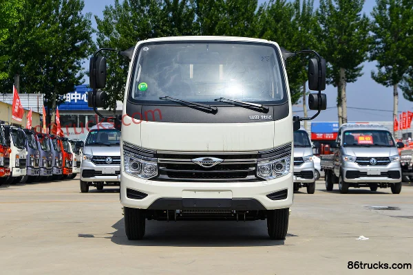 Foton Forland S1 145hp 4X2(6 wheels) 3.94m half-row flatbed truck Exterior (2) | 86Trucks