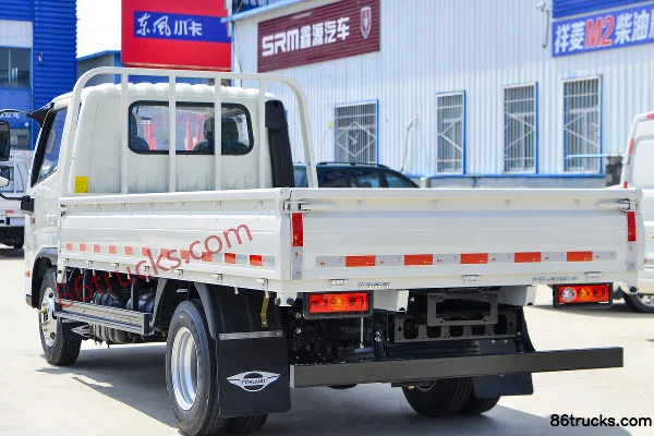 Foton Forland S1 145hp 4X2(6 wheels) 3.94m half-row flatbed truck Body (3) | 86Trucks