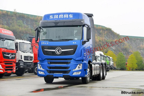 Dongfeng Commercial Vehicle Tianlong Flagship KX King Edition 630 ch 6X4(10 roues) tracteur routier AMT (double réservoir) (ralentisseur hyd