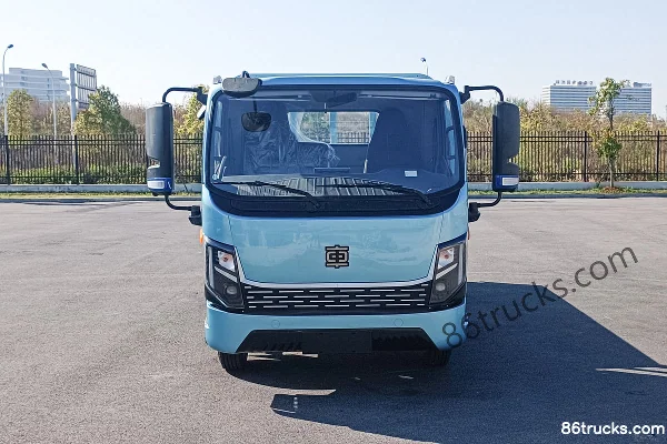 CRRC Electric 4.5T 4.2m Single Row Pure Electric Flatbed Light Truck 4X2(6 wheels) Exterior (2) | 86Trucks
