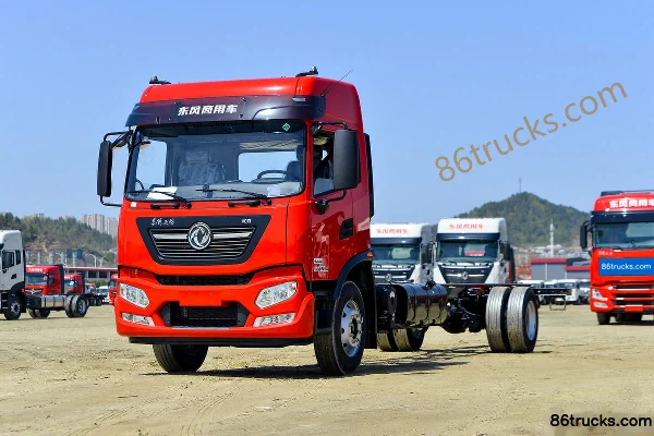 Dongfeng Tianjin KR 2026 6.2L Diesel 320 hp 4X2(6 wheels) Fast Gear 8-speed 9.8m Box Cargo Truck Exterior (3) | 86Trucks