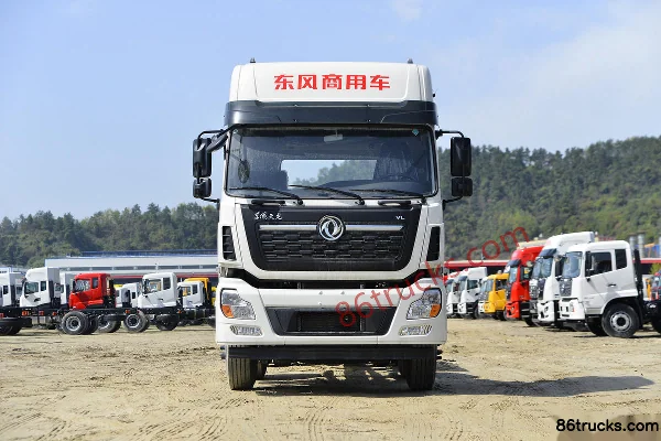 Dongfeng Commercial Vehicle Tianlong VL Heavy Truck 350 hp 8X4(12 wheels) Bulk Feed Transport Truck (high roof) Exterior (3) | 86Trucks