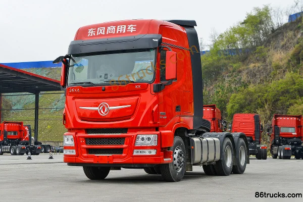 Dongfeng Commercial Vehicle Tianlong Flagship KX Rongyao Edition 600 hp 6X4(10 wheels) Tractor Truck (Hydraulic Retarder) Exterior (3) | 86T