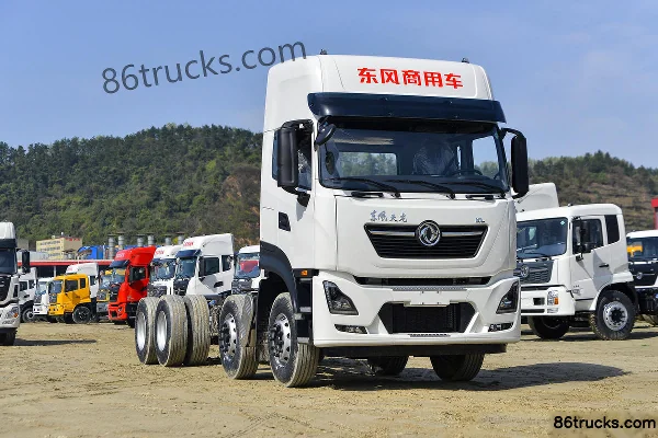 Dongfeng Commercial Vehicle Dongfeng Tianlong KL powder tank truck