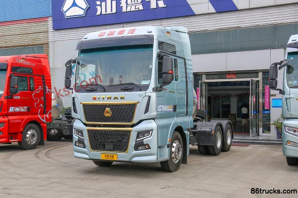 Sinotruk Sitrak SITRAK G7H Heavy Truck 560 hp 6X4(10 wheels) LNG Automatic Tractor Truck (ZF 12-Speed)(Hydraulic Retarder) Exterior (3) | 86