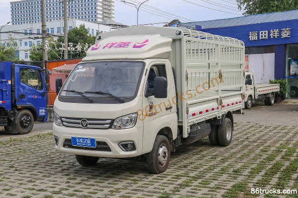 Foton Xiangling M2 Luxury 2.0L 144hp 4X2(6 wheels) Gasoline 3.7m Single Row Stake Truck (China VI) Exterior (3) | 86Trucks