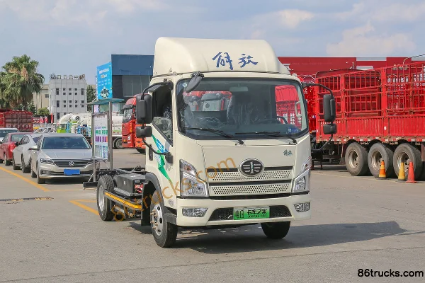 FAW Jiefang Lingtu 4.5T 4.16m Single Row Pure Electric Van Light Truck 98.04kWh 4X2(6 wheels) Exterior