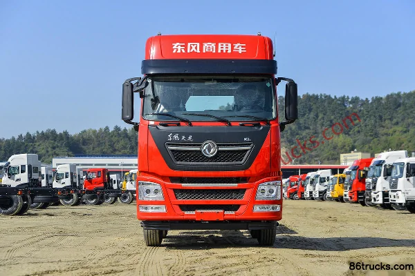 Dongfeng Commercial Vehicle Tianlong KL Qihang Edition 465 hp 8X4(12 wheels) 9.6m AMT Automatic Refrigerated Truck (Hongyu Brand) Exterior (