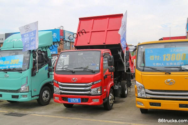 Yuejin Xiao Qilin S2 Comfort 132hp 4X2(6 wheels) 3.2m dump truck (China VI) Exterior (3) | 86Trucks