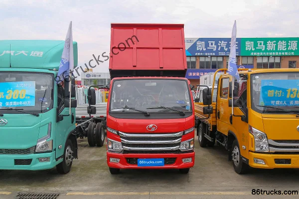 Yuejin Xiao Qilin S2 Comfort 132hp 4X2(6 wheels) 3.2m dump truck (China VI) Exterior (2) | 86Trucks
