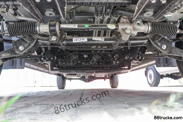 Foton Xiangling Q monocoque Confort 1.6L 120 ch 4X2(6 roues) essence 2,5 m micro camion plateau double cabine Châssis (1) | 86Trucks