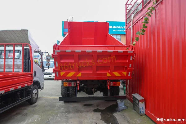 Yuejin Daqilin H5 200hp 4X2(6 wheels) 4.2m dump truck Body (3) | 86Trucks