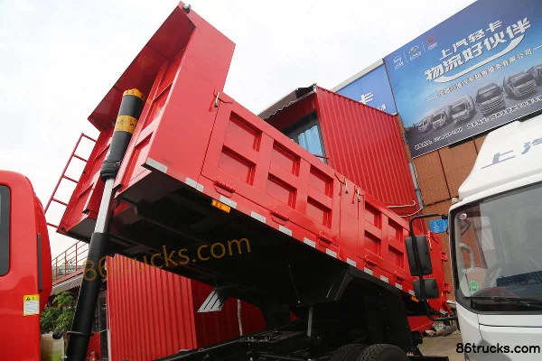 Yuejin Daqilin H5 200hp 4X2(6 wheels) 4.2m dump truck Body (2) | 86Trucks