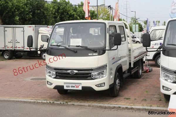 Foton Shidai Linghang S1 120 ch 4X2(6 roues) 3,19 m camion plateau double cabine (pont arrière 3 t) Extérieur (3) | 86Trucks