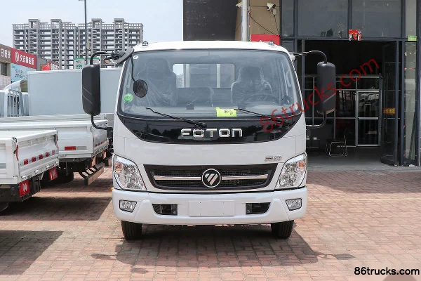 Foton Ollin Jieyun Youth Edition 132 hp 4X2(6 wheels) 3.83m Half-row Flatbed Light Truck (China VI) Exterior (2) | 86Trucks