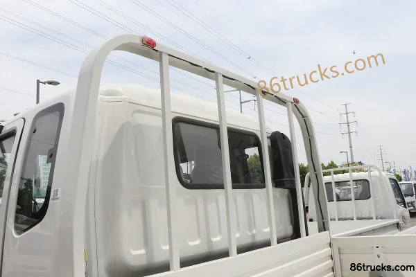 Foton Ollin Jieyun Youth Edition 132 hp 4X2(6 wheels) 3.83m Half-row Flatbed Light Truck (China VI) Body (1) | 86Trucks