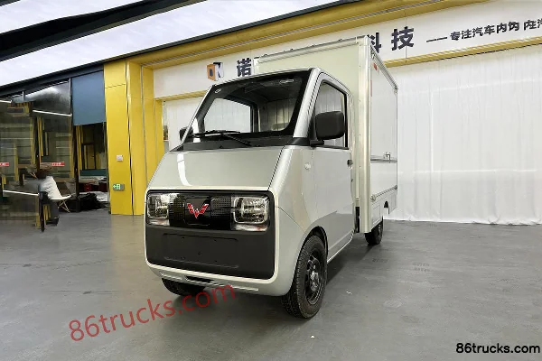 Wuling E10 Basic 0.8T 1.99m Electric Vending Truck (Zhiyue brand) 9 kWh 4X2(6 wheels) Exterior (3) | 86Trucks