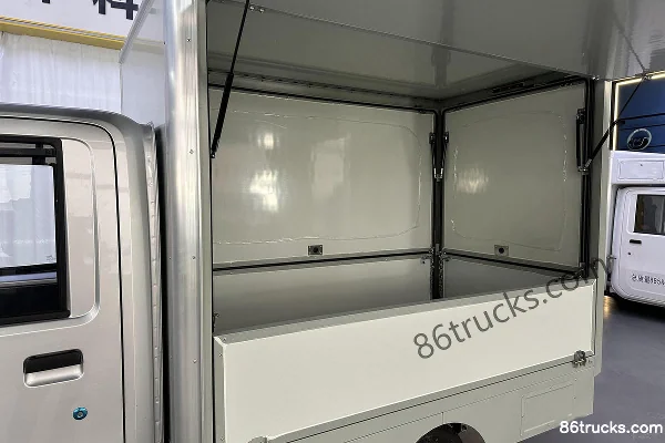 Wuling E10 Basic 0.8T 1.99m Electric Vending Truck (Zhiyue brand) 9 kWh 4X2(6 wheels) Body (3) | 86Trucks