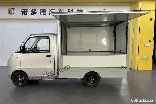 Wuling E10 Basic 0.8T 1.99m Electric Vending Truck (Zhiyue brand) 9 kWh 4X2(6 wheels) Body (2) | 86Trucks