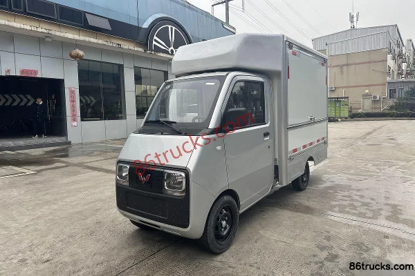 Wuling E10 Extended 0.8T 1.99m Pure Electric Mobile Shop (Zhiyue Brand) 9kWh 4X2(6 wheels) Exterior (3) | 86Trucks