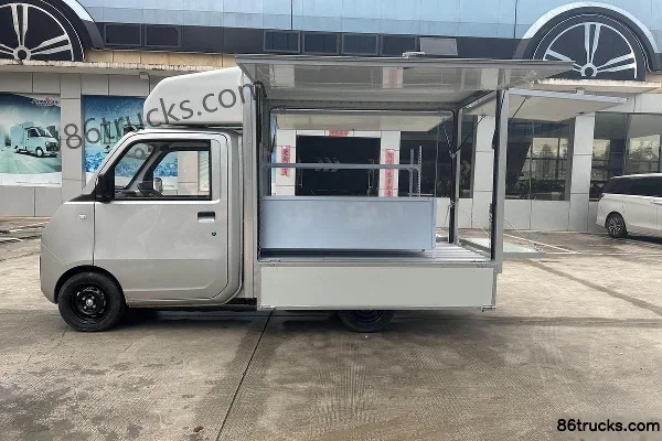 Wuling E10 Extended 0.8T 1.99m Pure Electric Mobile Shop (Zhiyue Brand) 9kWh 4X2(6 wheels) Body (3) | 86Trucks