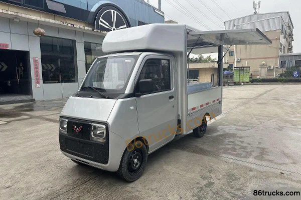 Wuling E10 Extended 0.8T 1.99m Pure Electric Mobile Shop (Zhiyue Brand) 9kWh 4X2(6 wheels) Body (2) | 86Trucks