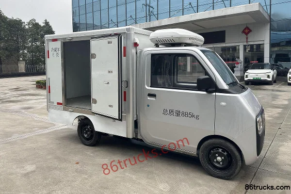 Wuling E10 Practical 0.8T 1.92m Pure Electric Refrigerated Truck (Zhiyue) 9kWh 4X2(6 wheels) Chassis (3) | 86Trucks