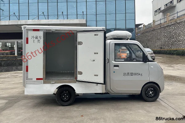 Wuling E10 Practical 0.8T 1.92m Pure Electric Refrigerated Truck (Zhiyue) 9kWh 4X2(6 wheels) Chassis (2) | 86Trucks