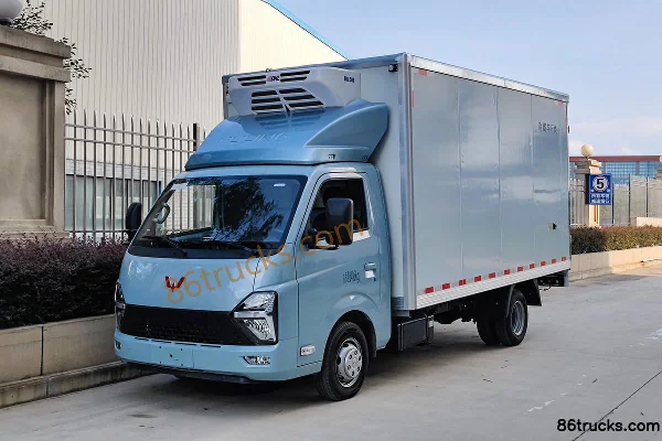 Wuling Longka 136 ch 4X2(6 roues) 3,99 m camion frigorifique (marque Zhiyue) Extérieur (3) | 86Trucks