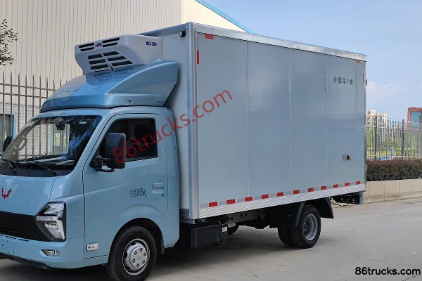 Wuling Longka 136 ch 4X2(6 roues) 3,99 m camion frigorifique (marque Zhiyue) Cabine (1) | 86Trucks