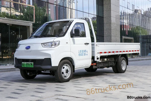 Qiwei Auto Guizhou Brand Changjiang 6 2024 Luxury Edition 3.5T 3.815m single-row flatbed mini truck 55.7kWh 4X2(6 wheels) Exterior (3) | 86T