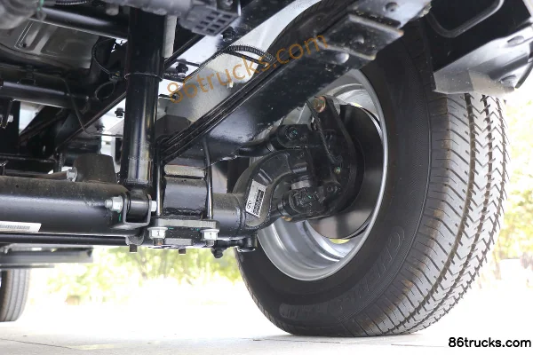 Qiwei Auto Guizhou Brand Changjiang 6 2024 Luxury Edition 3.5T 3.815m single-row flatbed mini truck 55.7kWh 4X2(6 wheels) Chassis (3) | 86Tr